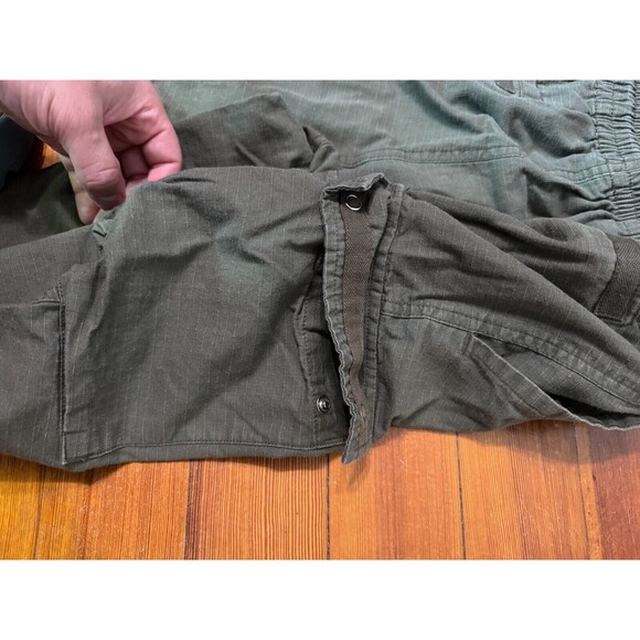 WTAPS Ripstop Jogger Tech Pants Olive Green Size Men's 02 Cargo Pockets - Picture 11 of 13